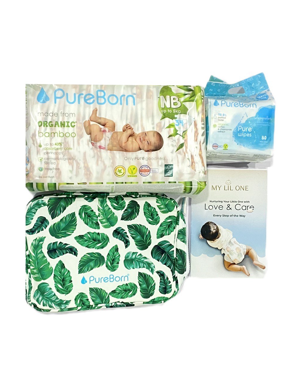 Gift Hamper(1 Diaper Single Pack,1 Eco Bag,1 Wipes Pack)