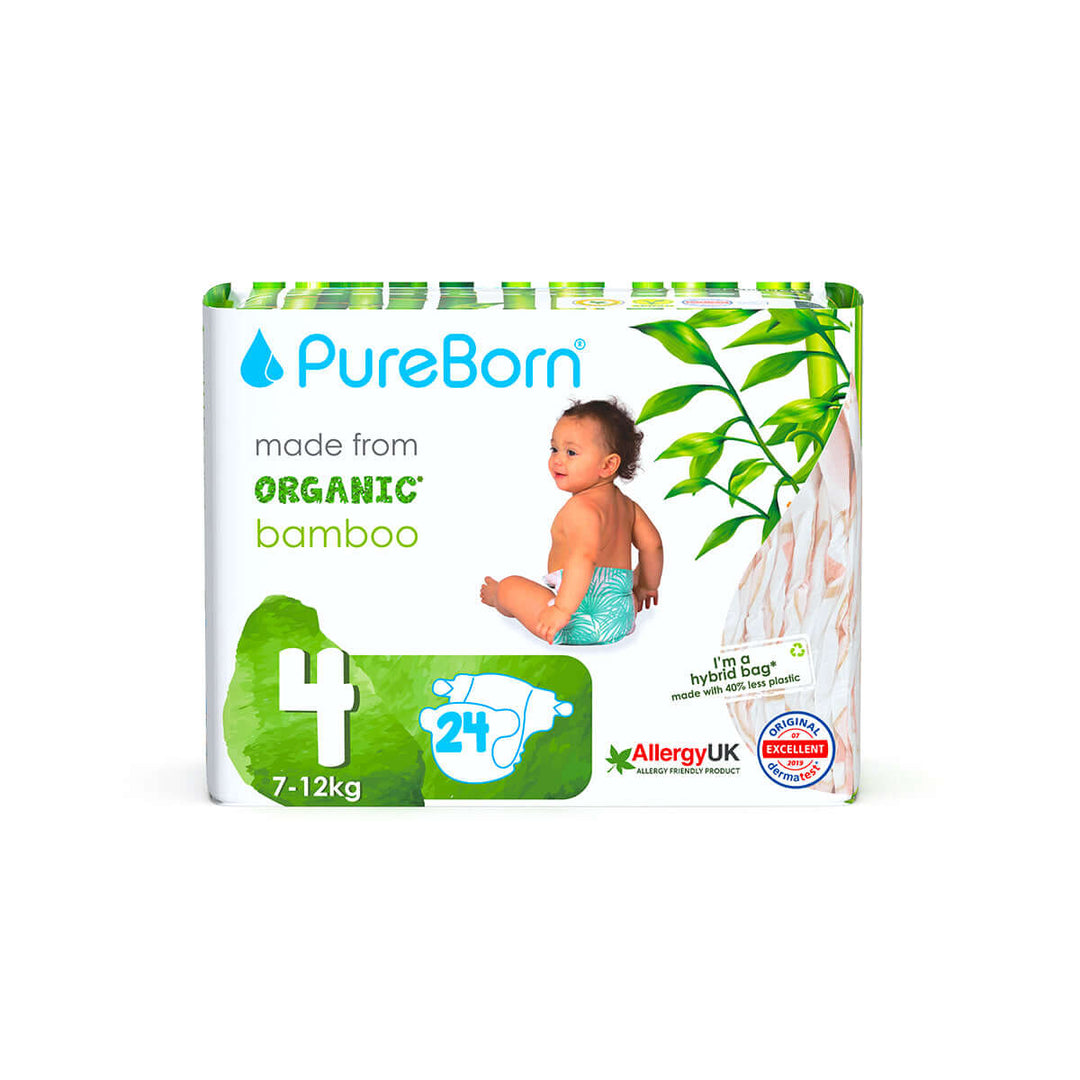 PureBorn baby diapers, size 4- My Little One