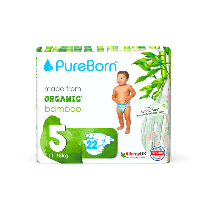 PureBorn baby diapers, size 5- My Little One